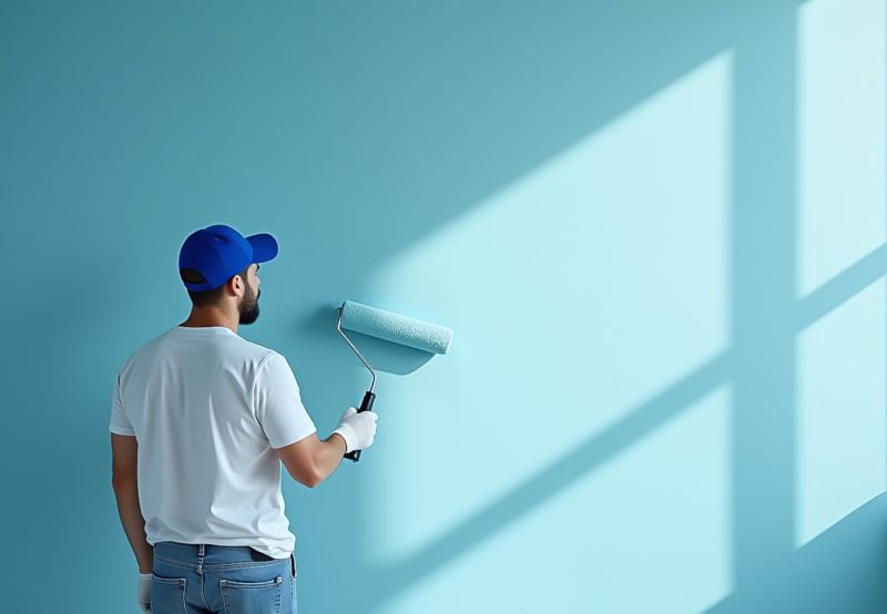 Bedroom Painting detail