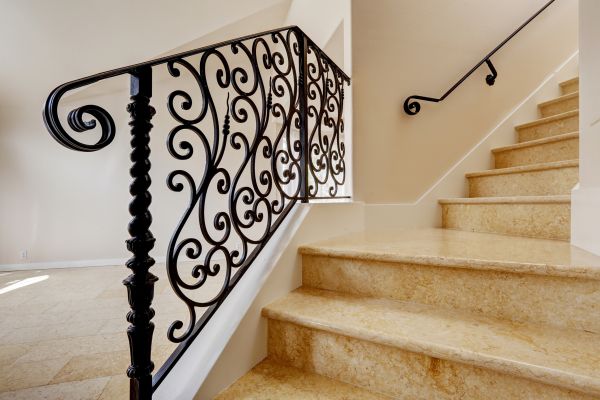 Banister Paint Stripping in Akron