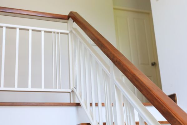Stair Railing Staining Service