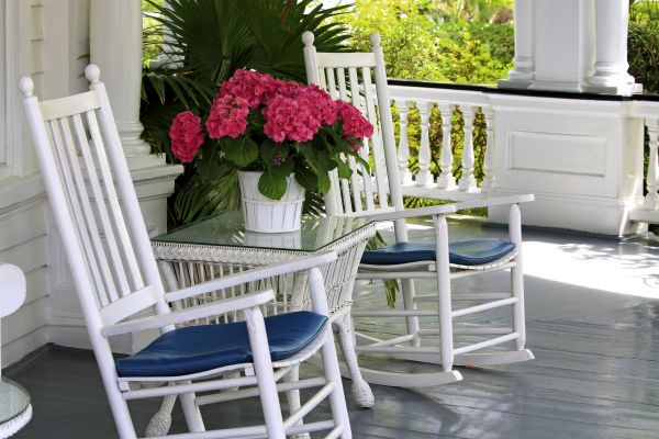 Rocking Chair Painting in Akron