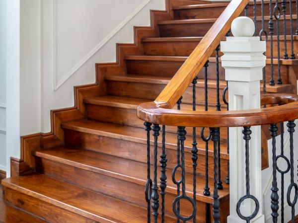 Interior Stairs Staining Service