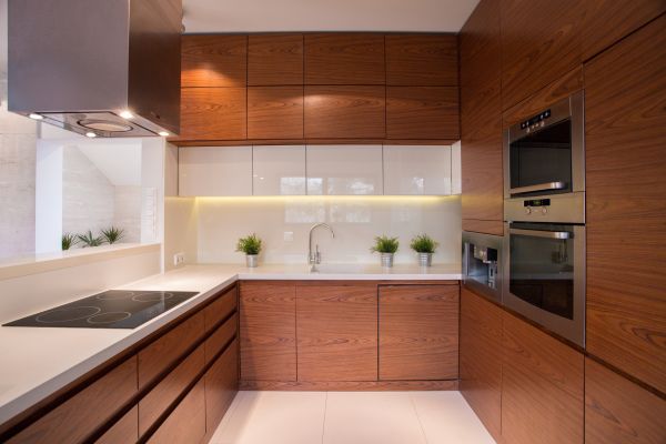 Wood Cabinet Staining in Akron