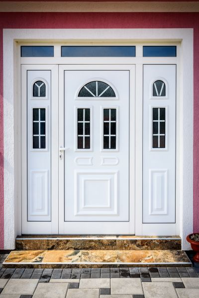 Farmhouse Door Painting in Akron